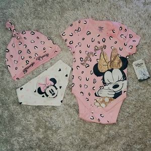 Minnie Mouse 3 piece set